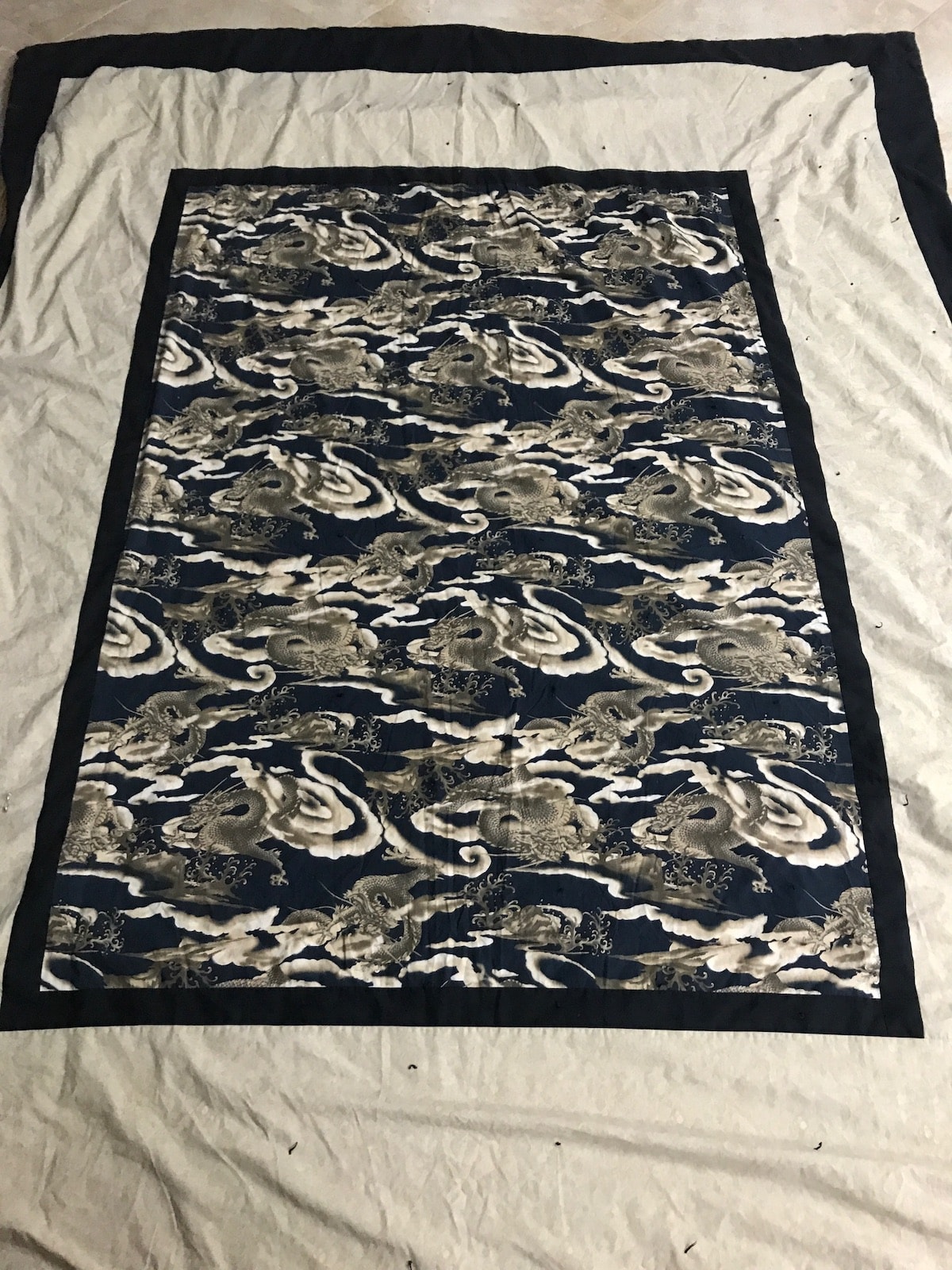Vincent's dragon quilt