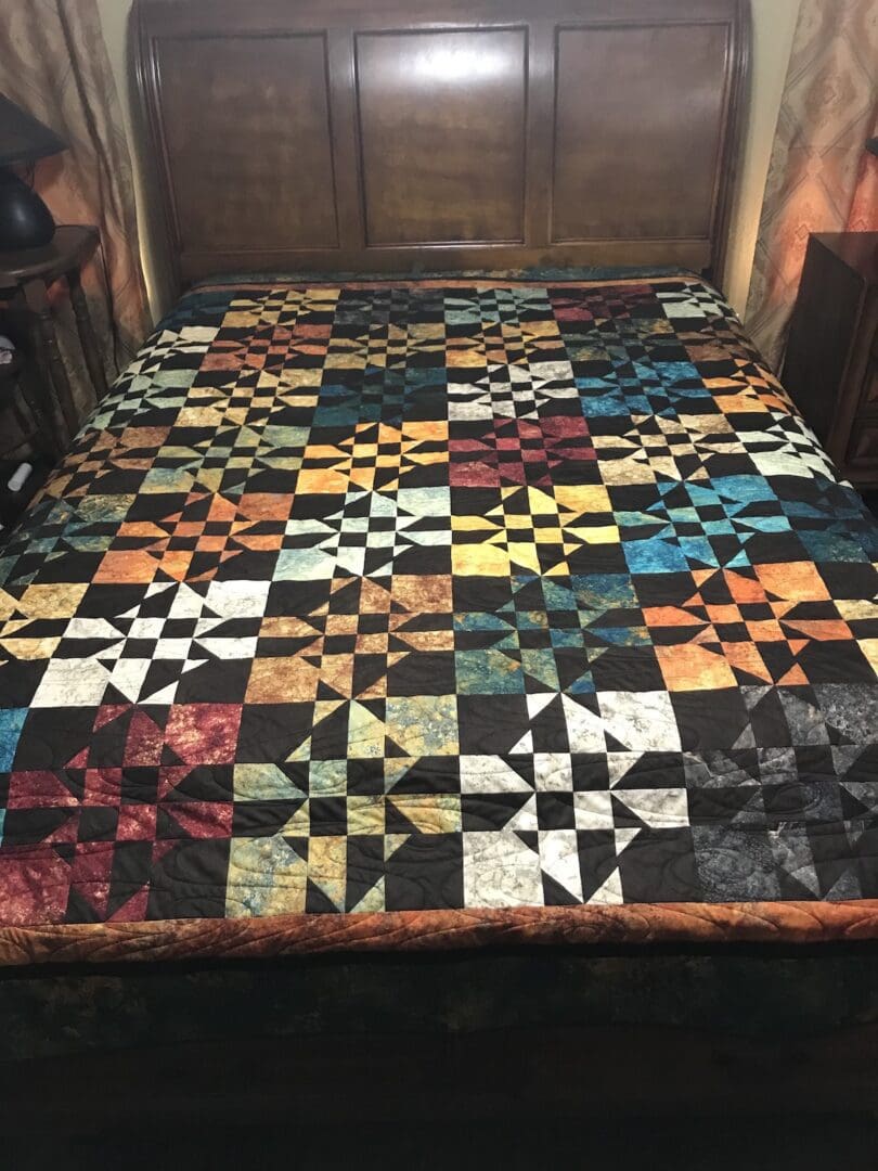 Drake’s eights quilt bed