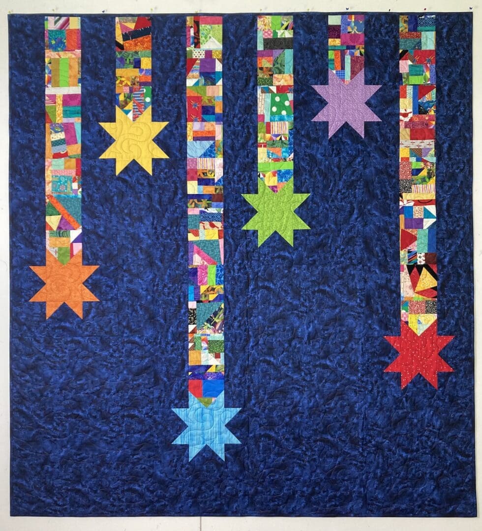 Shooting Stars Quilt Top